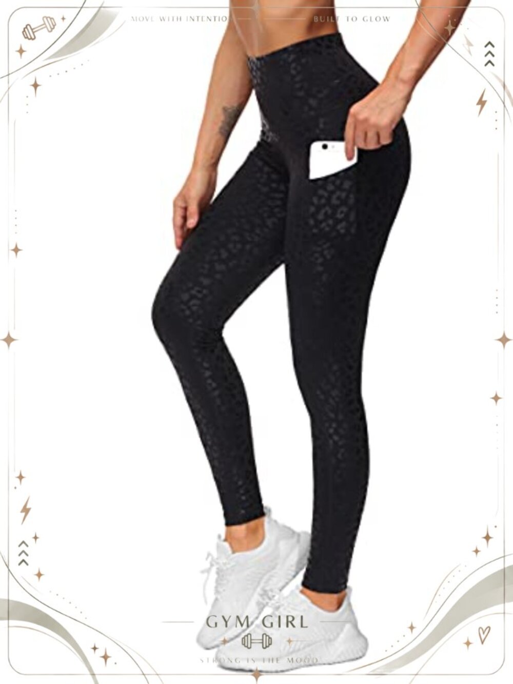 Women's High Waist Tummy Control Yoga Leggings with Pockets
